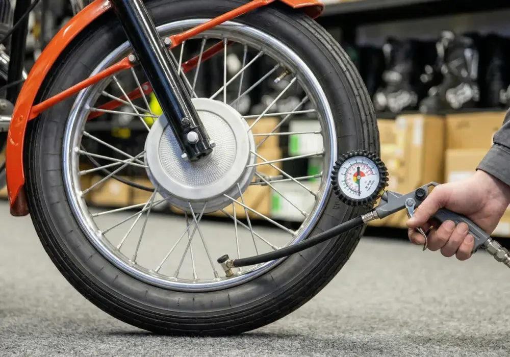 Jakie ciśnienie w oponach motocykla 125 ustawić i kiedy sprawdzać?