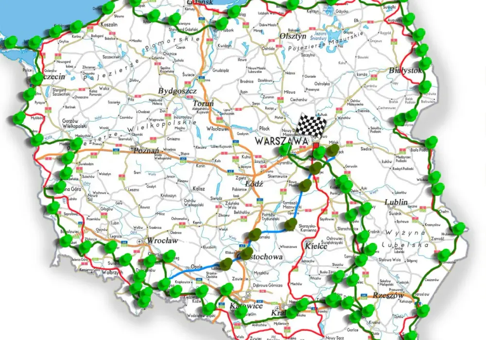 Trasa motocyklowa dookoła Polski: Kluczowe punkty, atrakcje i porady na udaną podróż