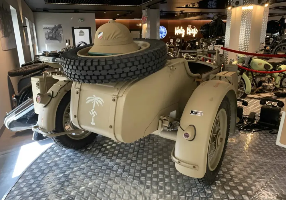 BMW R75 Sahara - Legenda wojskowych motocykli z wózkiem