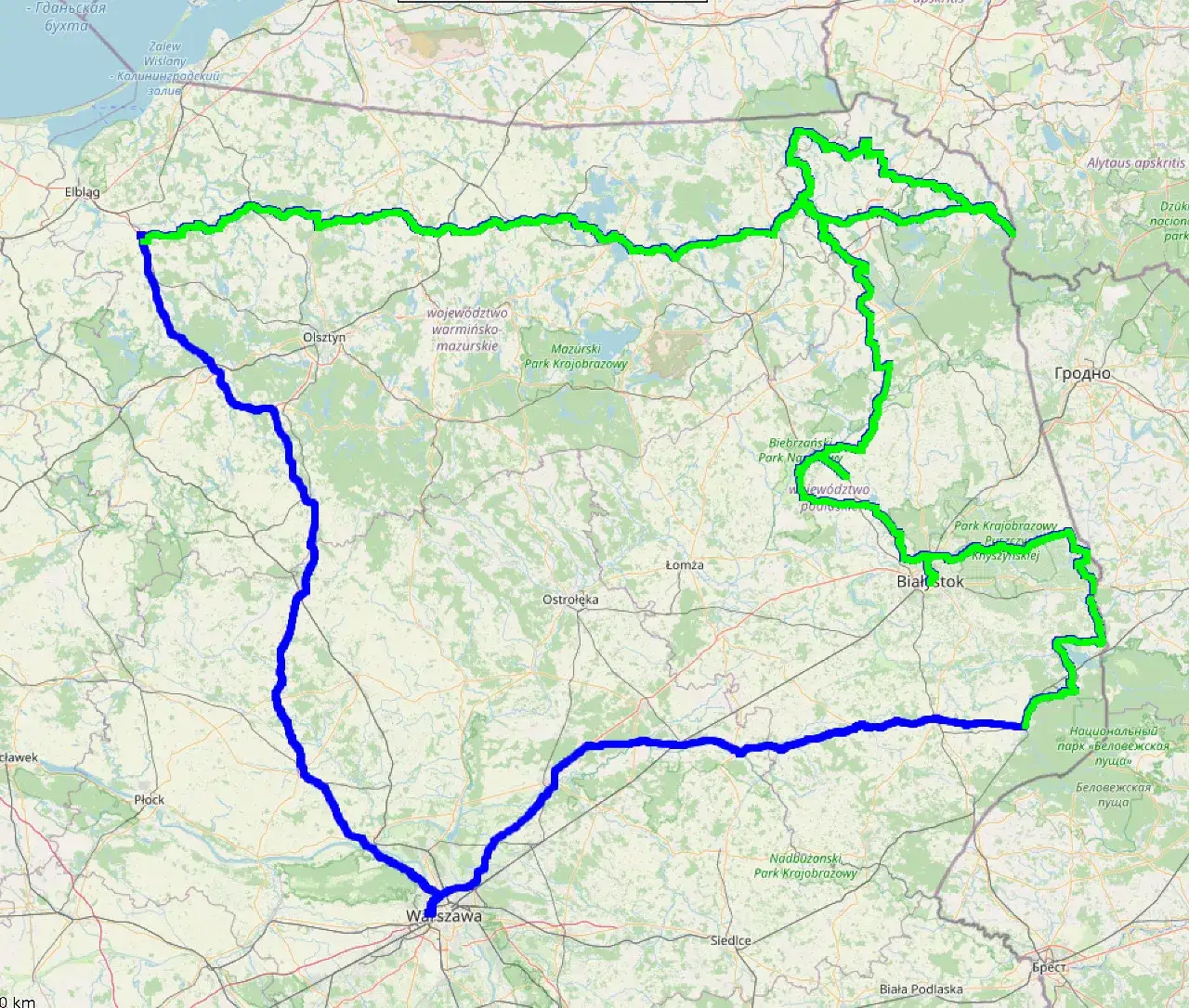 Zdjęcie Tet trasa motocyklowa Polska - odkryj wyjątkowe tereny i atrakcje