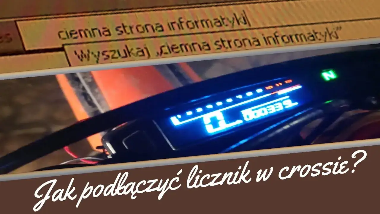 Zdjęcie Jak podłączyć uniwersalny licznik motocyklowy bez problemów elektrycznych