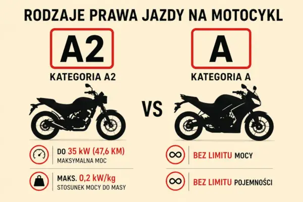 Prawo jazdy A2 - co wolno prowadzić i jak wybrać motocykl?